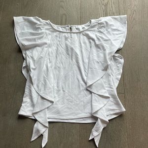 Leith Ruffle Sleeve Top